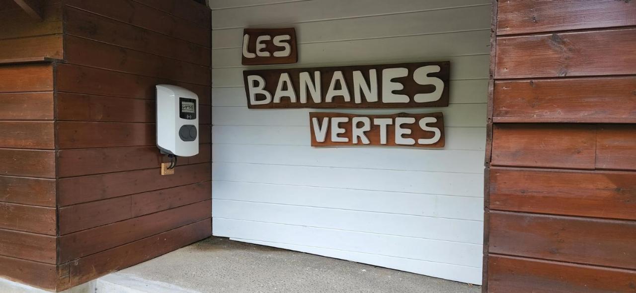 Les Bananes Vertes Ecolodges 생클로드 외부 사진
